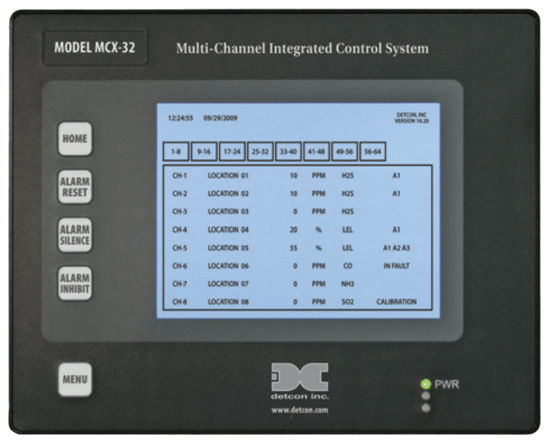 Detcon Multi Channel Integrated Control System, MCX-32